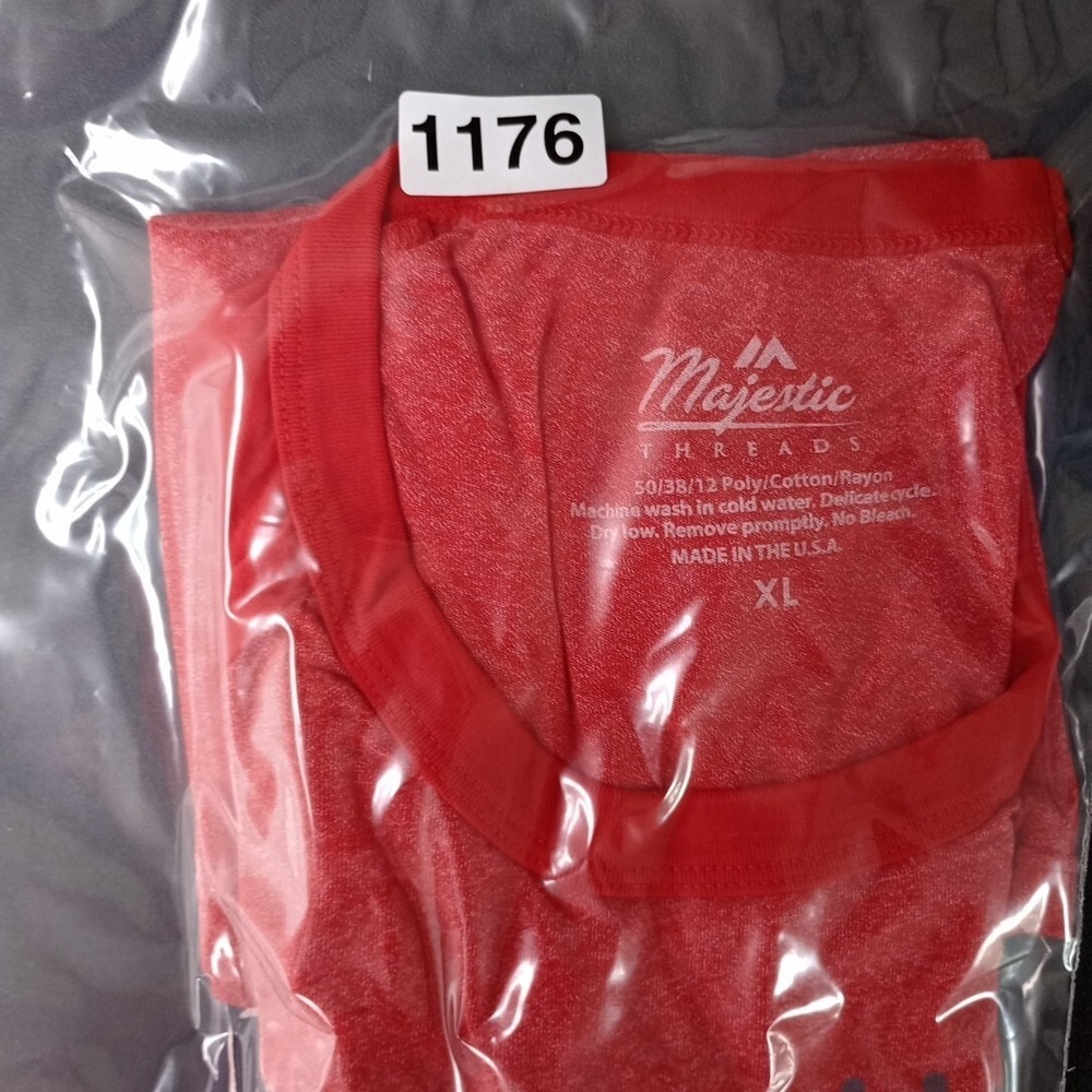 NWT Majestic 2019 Washington Nationals World Series Champions Raglan Size XL - Picture 11 of 11